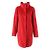 Autre Marque Abrigo rojo de cuello alto para mujer Herno Roja