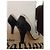 Décolleté John Galliano Minipoin Chic in pelle nera numero 37 - vista 7