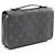 Louis Vuitton Zippy XL Wallet Monogram Eclipse M61698 Black - view 2