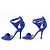 Hermès Sandali in pelle scamosciata HERMES blu 35,5 - vista 4
