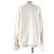 Moncler FELPA Oversized Sweatshirt Elfenbein S Roh - Ansicht 3
