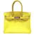 Hermès Hermes Birkin 30 Verso Handbag in Lime Golden Leather  ref.1917093