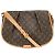 Borsa a Spalla Monogram Menilmontant MM di Louis Vuitton Marrone