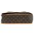 Borsa a Spalla Monogram Menilmontant MM di Louis Vuitton Marrone - vista 4