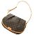 Borsa a Spalla Monogram Menilmontant MM di Louis Vuitton Marrone - vista 7