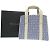 Bulgari Borsa Tote Bvlgari Mania Blu Crudo - vista 3