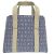 Bulgari Borsa Tote Bvlgari Mania Blu Crudo - vista 4