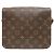 Borsa a Spalla Monogram Cartesier 22 di Louis Vuitton Marrone Monogramma - vista 3