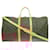 Louis Vuitton Keepall Bandouliere 60 Monogram Bag Brown Patent leather  ref.1917307