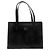 Borsa Loewe Anagram in suede/pelle nera Nero