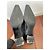 Heschung Richelieu scarpe stringate in pelle nero e blu - vista 9