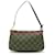Pochete Multi Bag Damier Navona Louis Vuitton Marrom Plástico  ref.1917381