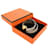 Bracciale in pelle Hermès Medor Double Tour Bianco Taupe  - vista 3