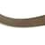 Bracciale in pelle Hermès Medor Double Tour Bianco Taupe  - vista 5