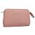 Pochette CHANEL Pelle Caviar Rosa Oro CC Auth 101855 D'oro