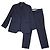 Max Mara tailleur pantalone blu scuro