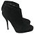 Botines GUCCI T.EU 37 de ante Negro
