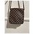 Salsa Borse LOUIS VUITTON T. Tessuto Marrone - vista 4