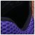 DIOR - B22 Sneakers Dior in tessuto a rete "viola caffè" (T43) Nero - vista 6