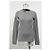 Camiseta de cuello redondo de manga larga Theory en algodón gris - vista 6