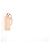 Borsa Micro Tempête Delvaux in pelle verniciata beige - vista 10