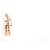 Borsa Micro Tempête Delvaux in pelle verniciata beige - vista 11