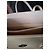 Borsa Micro Tempête Delvaux in pelle verniciata beige - vista 14