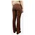 Paige Jeans Jeans de campana marrones de cintura alta - talla UK 8 - vista 3