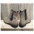 Botines Paraboot de piel taupe Gris pardo - vista 4