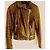 All Saints Veste en cuir classique Noir - vue 3