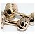 Gemelli Cartier Trinity Au750 - vista 4