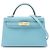 Hermès Sac à main Hermes Mini Kelly 2 Bleu