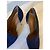 Autre Marque Décolleté Malone Souliers Suede Argento Blu 37 - vista 6