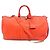 Louis Vuitton Keepall 45 shoulder bag leather damier infini orange fusion - view 20