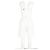 Pantalones cortos con cordón Alexander McQueen en algodón blanco Crudo - vista 6