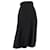 Falda midi panelada de Givenchy en acetato negro  - vista 2