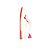 Sneakers Gucci MAC80 in pelle rossa Rosso - vista 13