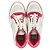 Sneakers Gucci MAC80 in pelle rossa Rosso - vista 3