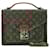 Louis Vuitton Monceau 2WAY Handbag Brown Cloth  ref.1920586
