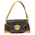 Louis Vuitton Beverly MM Monogram Handbag Brown Cloth  ref.1920836