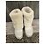 Zoccoli Frye in pelle e shearling crema - vista 4
