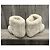 Zoccoli Frye in pelle e shearling crema - vista 5
