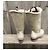 Zoccoli Frye in pelle e shearling crema - vista 8