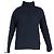 Ganni Strickpullover aus marineblauer Wolle mit Rollkragen
