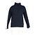 Ganni Strickpullover aus marineblauer Wolle mit Rollkragen - Ansicht 4