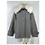 Stella Mc Cartney Stella McCartney Giacca Oversized Herringbone in Lana con Rifinitura Shearling Multicolore