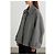 Stella Mc Cartney Stella McCartney Giacca Oversized Herringbone in Lana con Rifinitura Shearling Multicolore - vista 11