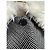Stella Mc Cartney Stella McCartney Giacca Oversized Herringbone in Lana con Rifinitura Shearling Multicolore - vista 4