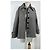 Stella Mc Cartney Stella McCartney Giacca Oversized Herringbone in Lana con Rifinitura Shearling Multicolore - vista 9