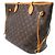 Louis Vuitton Neverfull MM Monogram Tote M40996 Brown - view 2